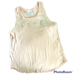 VS Pink Lg sequin tank